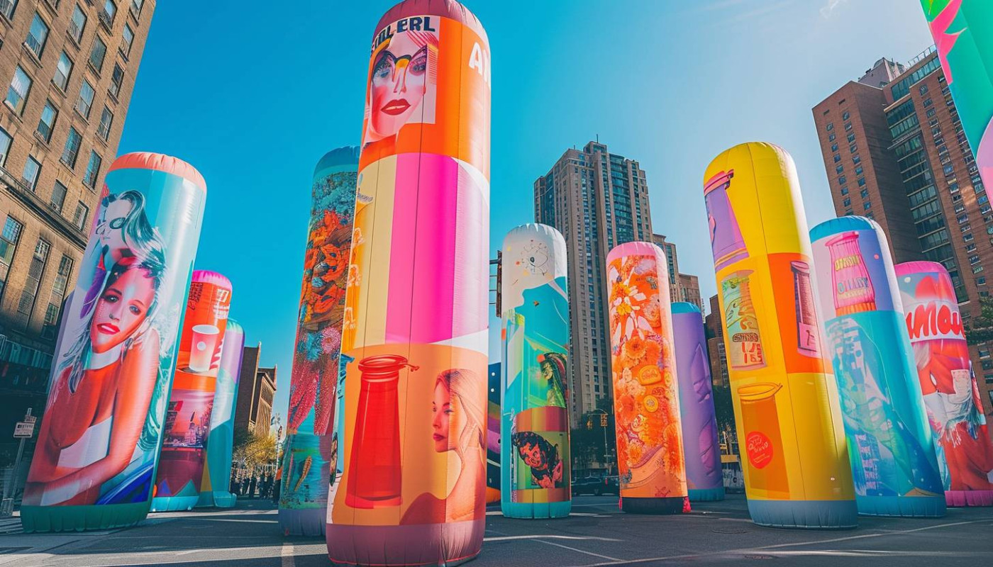 Comment les structures gonflables géantes transforment la publicité visuelle